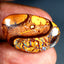 17.57 ct Oval Cabochon (24.47 x 15.47mm) Natural Australian Boulder Opal