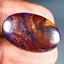 15.12 ct Oval Cabochon (24.42 x 15.15mm) Natural Australian Boulder Opal