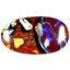 6.12 ct Oval Cabochon(19.66 x 10.93mm) Natural Australian Boulder Opal