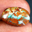 4.60 ct Oval Cabochon(15.41 x 10.24mm) Natural Australian Boulder Opal
