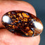 11.64 ct Oval Cabochon (22.77 x 13.28mm) Natural Australian Boulder Opal