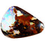 8.08 ct Fancy Cabochon (16.29 x 12.61mm) Natural Australian Boulder Opal