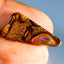 10.61 ct Fancy Cabochon (24.45 x 11.82mm) Australian Koroit Boulder Opal