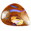14.93 ct Pear Cabochon (27.61 x 22.72mm) Natural Australian Boulder Opal