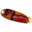 17.15 ct Pear Cabochon (31.88 x 10.30mm) Natural Australian Boulder Opal