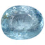 GIA CERTIFIED 12.31 ct OVAL (15.42 x 12.55 mm) GREENISH BLUE PARAIBA TOURMALINE