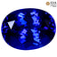 GIA Certified 8.66 ct Oval (14.16x10.81mm) Natural D'Block Tanzanite