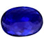GIA CERTIFIED 6.29 ct AAAA OVAL CUT (12.78 x 9.30 mm) NATURAL D'BLOCK TANZANITE