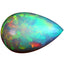 16.06 ct AIG CERTIFIED PEAR CABOCHON (24.13 x 15.94 mm) WELO RAINBOW OPAL