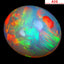 12.65 ct AIG CERTIFIED OVAL CABOCHON (18.64 x 16.00 mm) WELO RAINBOW OPAL
