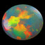 12.65 ct AIG CERTIFIED OVAL CABOCHON (18.64 x 16.00 mm) WELO RAINBOW OPAL