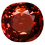 2.09 ct AIG Certified Five-star Oval (8.16 x 7.72 mm) Orange Pink Tourmaline