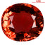 2.31 ct AIG Certified Great looking Oval (8.77 x 7.95 mm) Orange Pink Tourmaline