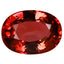 2.31 ct Oval (9.46 x 6.96 mm) Unheated/Untreated Orange Pink Tourmaline