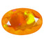 2.49 ct Oval (13.23 x 8.75 mm) Heated Natural Orange Fire Opal Gemstone