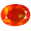 1.39 ct Fantastic Oval (9.54 x 7.23 mm) Heated Orange Fire Opal Gemstone