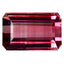 2.64 ct Octagon (9.83 x 6.40 mm) Mozambique Natural Pink Tourmaline Stone