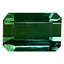 0.71 ct Octagon (5.88 x 3.94 mm) Mozambique Natural Green Tourmaline