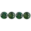0.48 ct (4 pcs) CALIBRATED (2.93 x 2.92mm) Green Natural Round Alexandrite