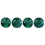 0.64 ct(4 pcs) CALIBRATED (3.31 x 3.24mm) Green  Round Natural Alexandrite