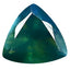 0.16 ct Trillion (3.62 x 3.38mm) Unheated Natural Color Change Alexandrite