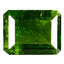 2.32 ct Octagon (9.22 x 7.15 mm) Unheated Natural Green Chrome Diopside