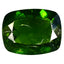 5.44 ct Cushion (13.00 x 10.00 mm) Unheated Natural Green Chrome Diopside