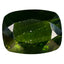 4.05 ct Cushion (12.07 x 9.10 mm) Unheated Natural Green Chrome Diopside