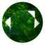 4.11 ct Round (9.82 x 9.92 mm) Unheated 100% Natural Green Chrome Diopside