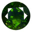 4.04 ct Round (11.21 x 9.03mm) Unheated 100% Natural Green Chrome Diopside