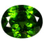 3.69 ct Oval (11.12 x 9.03 mm) Unheated Natural Green Chrome Diopside