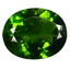 3.73 ct Oval (11.18 x 9.05 mm) Unheated 100% Natural Green Chrome Diopside