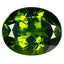 4.13 ct Oval (10.96 x 8.88 mm) Unheated Natural Green Chrome Diopside