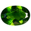 3.93 ct Oval (13.03 x 8.88 mm) Unheated Natural Green Chrome Diopside