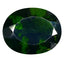 6.85 ct Fair Oval (14.07 x 11.13mm) Unheated Natural Green Chrome Diopside