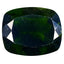 12.67 ct Cushion (16.09 x 13.15 mm) Unheated Natural Green Chrome Diopside