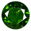 2.34 ct Round (8.09 x 7.98 mm) Unheated 100% Natural Green Chrome Diopside