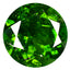 1.54 ct Round (7.06 x 7.06 mm) Unheated Natural Green Chrome Diopside