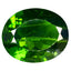 3.06 ct Oval (10.95 x 8.88 mm) Unheated 100% Natural Green Chrome Diopside