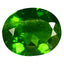 2.49 ct Oval (9.95 x 8.12 mm) Unheated 100% Natural Green Chrome Diopside