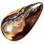 12.62 ct Fancy (22.35 x 12.84mm) Natural Australian Koroit Boulder Opal