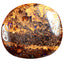 38.19 ct Fancy (24.79 x 24.43mm) Natural Australian Koroit Boulder Opal