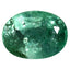 3.86 ct Oval Cut (10.41 x 7.81 mm) Colombia Green Emerald Natural Gemstone