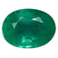 1.31 ct Oval Cut (8.44 x 6.23 mm) Colombia Green Emerald Natural Gemstone