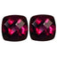 6.88 ct(2pcs) MATCHING PAIR Cushion (9.12 x 9.08 mm) Brandywine Topaz