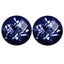 6.29 ct (2pcs) MATCHING PAIR Round (8.98 x 8.95 mm) Lavender Star Topaz