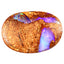 6.48 ct Fancy (19.92 x 13.85mm) Natural Australian Boulder Opal