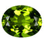 3.84 ct Oval (11.15 x 8.99 mm) Pakistan Natural Green Peridot Gemstone