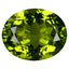 3.73 ct Oval (10.89 x 8.79 mm) Pakistan Natural Green Peridot Gemstone