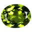 3.92 ct Oval (11.06 x 8.84 mm) Pakistan Natural Green Peridot Gemstone
